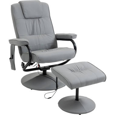 Grey office massage discount chair